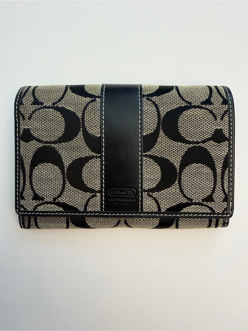 Coach Y2K Signature Canvas Trifold Wallet